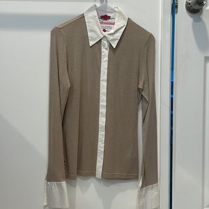 Anne Fontaine Button Up